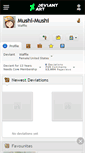 Mobile Screenshot of mushi-mushi.deviantart.com