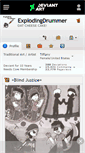 Mobile Screenshot of explodingdrummer.deviantart.com