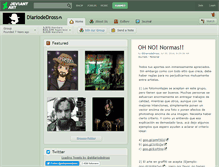 Tablet Screenshot of diariodedross.deviantart.com
