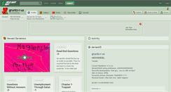 Desktop Screenshot of gruntz-r-us.deviantart.com