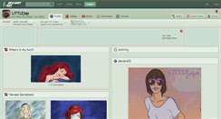 Desktop Screenshot of littlejap.deviantart.com