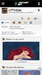 Mobile Screenshot of littlejap.deviantart.com