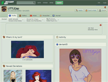 Tablet Screenshot of littlejap.deviantart.com