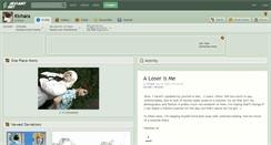 Desktop Screenshot of kichara.deviantart.com