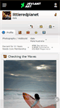 Mobile Screenshot of littleredplanet.deviantart.com