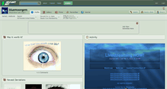 Desktop Screenshot of bluemoongem.deviantart.com