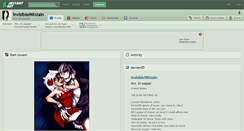 Desktop Screenshot of invisibleinkstain.deviantart.com