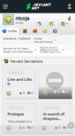 Mobile Screenshot of nicoja.deviantart.com