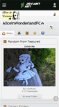 Mobile Screenshot of aliceinwonderlandfc.deviantart.com