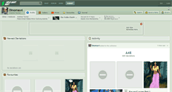 Desktop Screenshot of dinomax4.deviantart.com