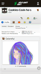 Mobile Screenshot of cookies-cook-he-s.deviantart.com