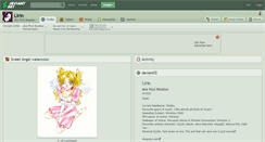 Desktop Screenshot of lirin.deviantart.com