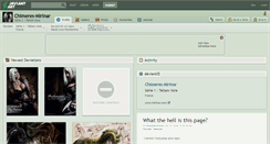 Desktop Screenshot of chimeres-mirinar.deviantart.com