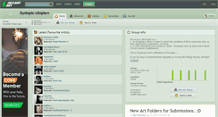 Desktop Screenshot of dystopic-utopia.deviantart.com