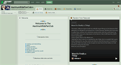 Desktop Screenshot of maximumridefanclub.deviantart.com