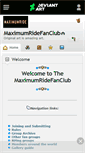 Mobile Screenshot of maximumridefanclub.deviantart.com