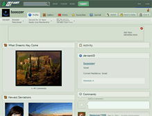 Tablet Screenshot of booozer.deviantart.com