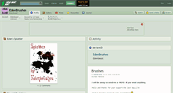 Desktop Screenshot of edenbrushes.deviantart.com