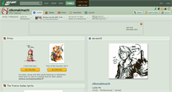 Desktop Screenshot of eikomakimachi.deviantart.com