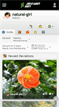 Mobile Screenshot of natural-girl.deviantart.com