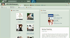 Desktop Screenshot of aph-wild-himaruya.deviantart.com