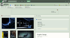 Desktop Screenshot of half-torn.deviantart.com