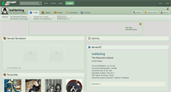 Desktop Screenshot of leafdarking.deviantart.com