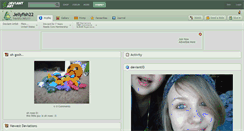 Desktop Screenshot of jellyfish22.deviantart.com