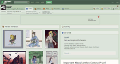 Desktop Screenshot of damf.deviantart.com