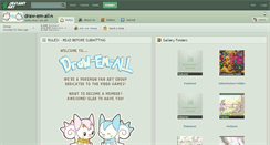 Desktop Screenshot of draw-em-all.deviantart.com