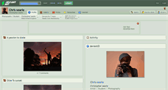 Desktop Screenshot of chris-searle.deviantart.com