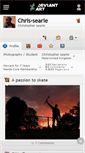 Mobile Screenshot of chris-searle.deviantart.com