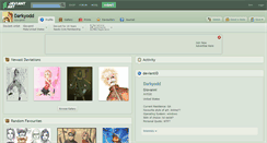 Desktop Screenshot of darkyodd.deviantart.com