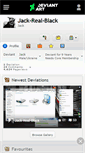Mobile Screenshot of jack-real-black.deviantart.com