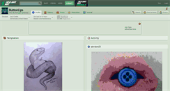 Desktop Screenshot of buttonlips.deviantart.com