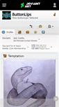 Mobile Screenshot of buttonlips.deviantart.com