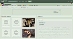 Desktop Screenshot of chouraqui.deviantart.com