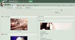 Desktop Screenshot of cherrykiiss.deviantart.com