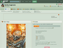 Tablet Screenshot of noriko-sugawara.deviantart.com