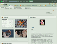 Tablet Screenshot of jrigh.deviantart.com