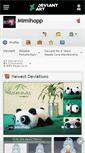 Mobile Screenshot of mimihopp.deviantart.com