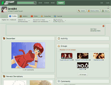 Tablet Screenshot of lavs684.deviantart.com