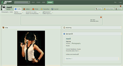 Desktop Screenshot of man0.deviantart.com