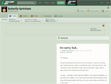 Tablet Screenshot of butterfly-sprinkles6.deviantart.com