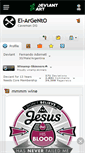 Mobile Screenshot of el-argento.deviantart.com