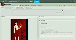 Desktop Screenshot of angelface08.deviantart.com