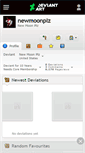 Mobile Screenshot of newmoonplz.deviantart.com