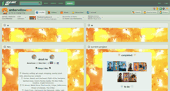 Desktop Screenshot of amberwillow.deviantart.com