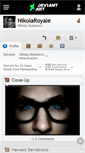 Mobile Screenshot of nikolaroyale.deviantart.com