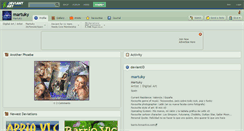 Desktop Screenshot of martuky.deviantart.com